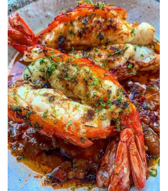 Ekor Lobster Bakar Mentega