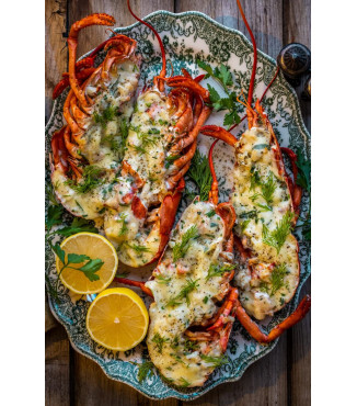 Ekor Lobster Bakar Mentega